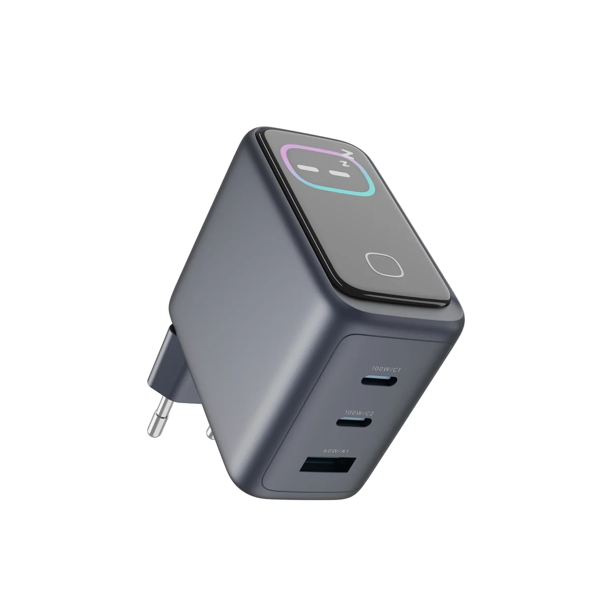 100W Smart Screen GaN (2C+1A) Charger 5