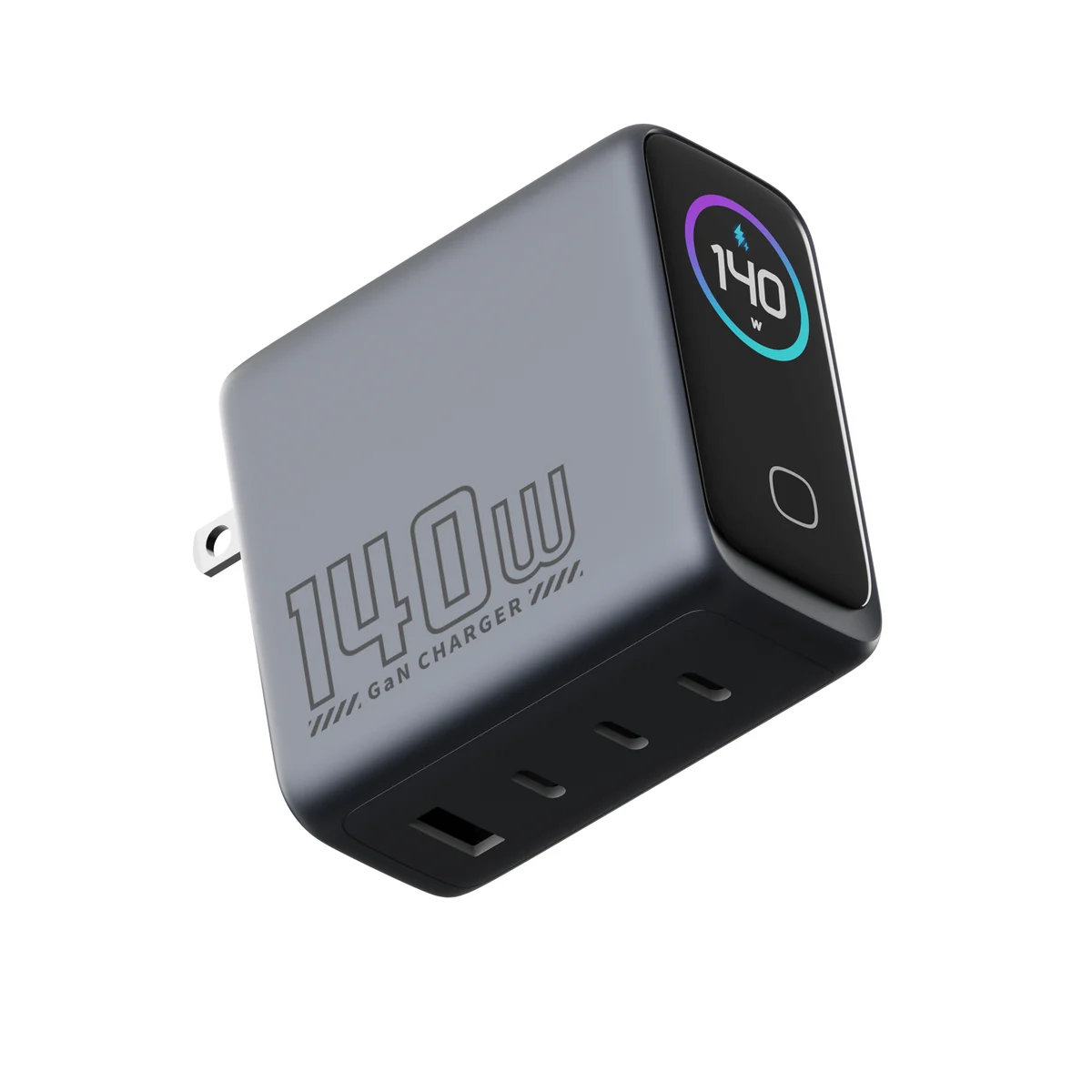 140W 智能屏氮化镓（3C+1A）充电器